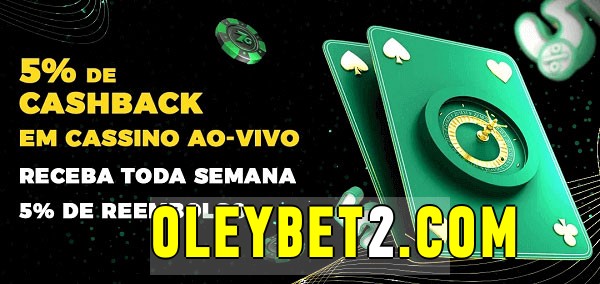 Promoções do cassino ao Vivo oleybet 